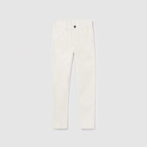 Mayoral Kids Cream Casual Pants